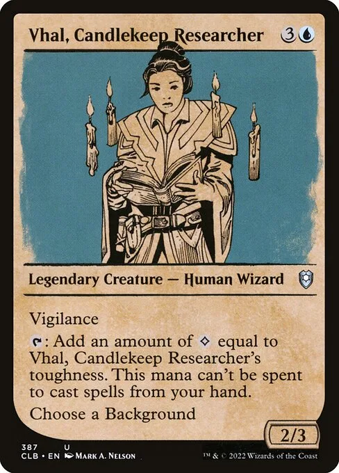Vhal, investigadora de Candelero