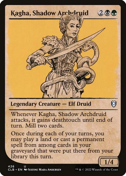 Kagha, archidruida de las sombras