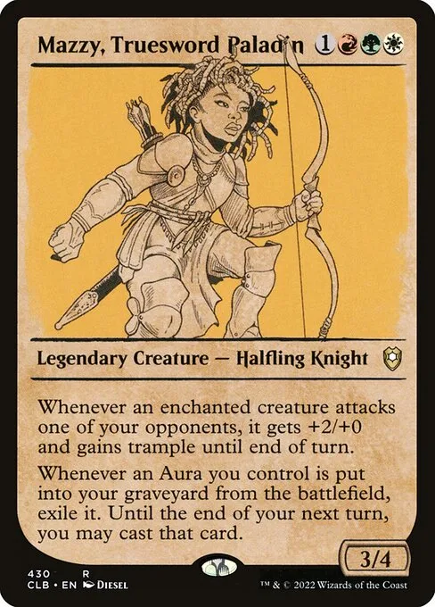 Mazzy, paladín espadaveraz