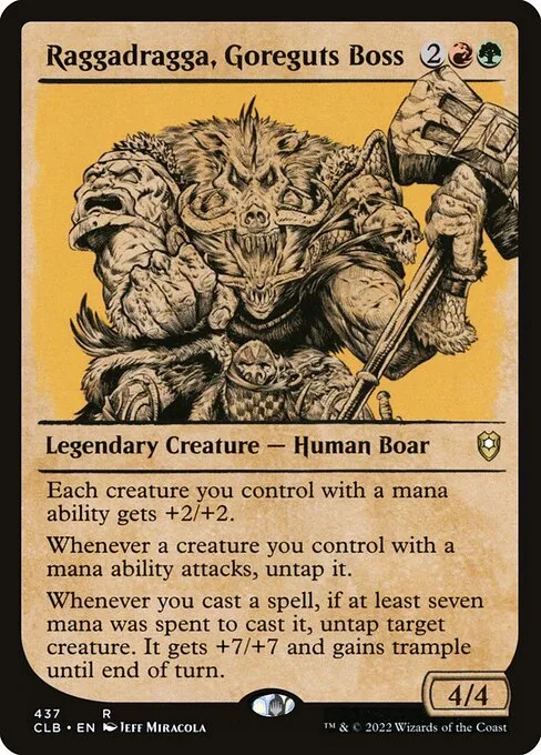 Raggadragga, líder de los Agallastados