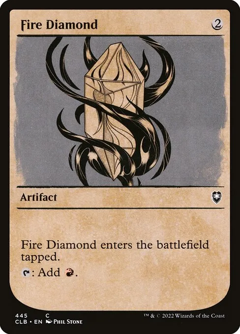 Diamante flamígero