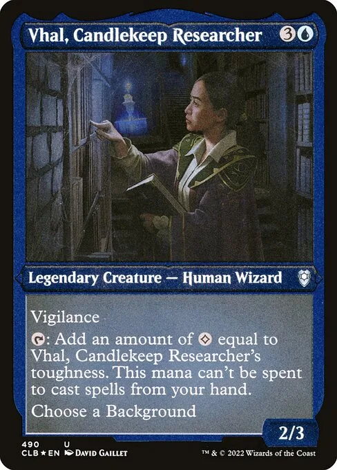 Vhal, investigadora de Candelero