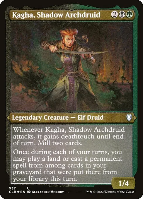 Kagha, archidruida de las sombras