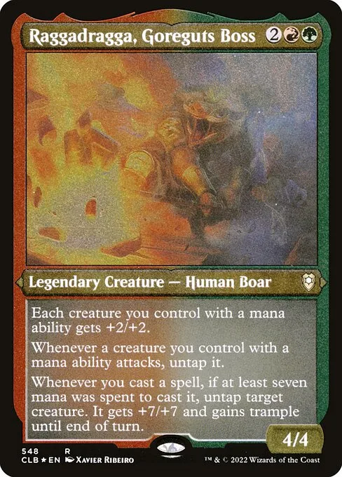 Raggadragga, líder de los Agallastados