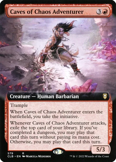 Aventurera de las Cuevas del Caos