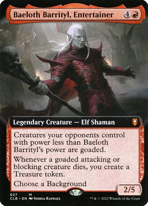 Baeloth Barrityl, animador