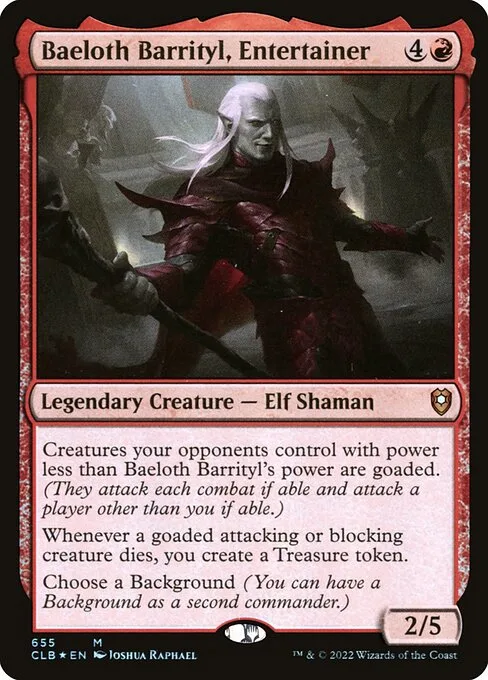 Baeloth Barrityl, animador