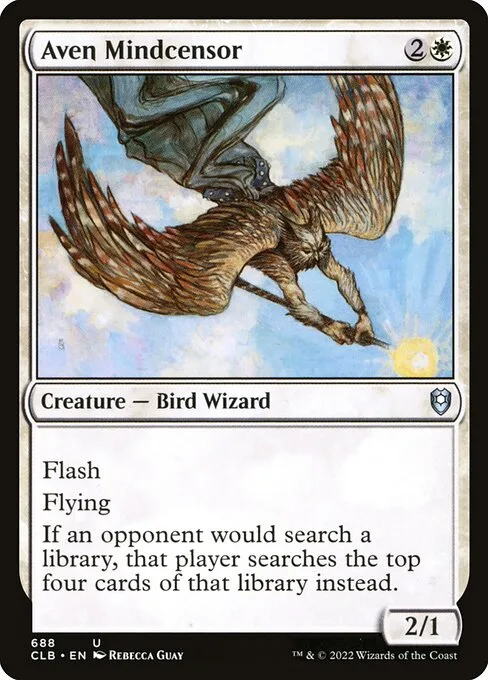 Censurador aven