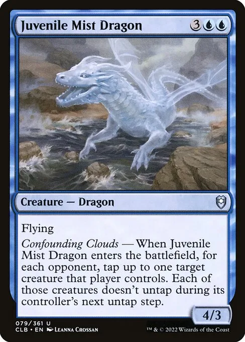 Dragón de niebla juvenil