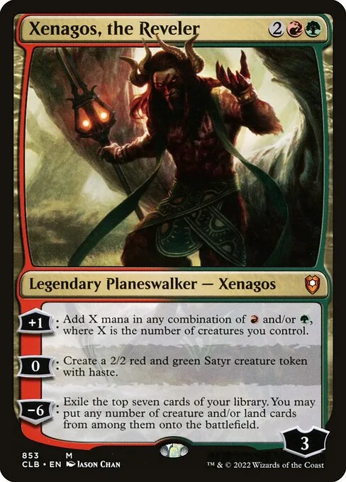 Xenagos, el juerguista