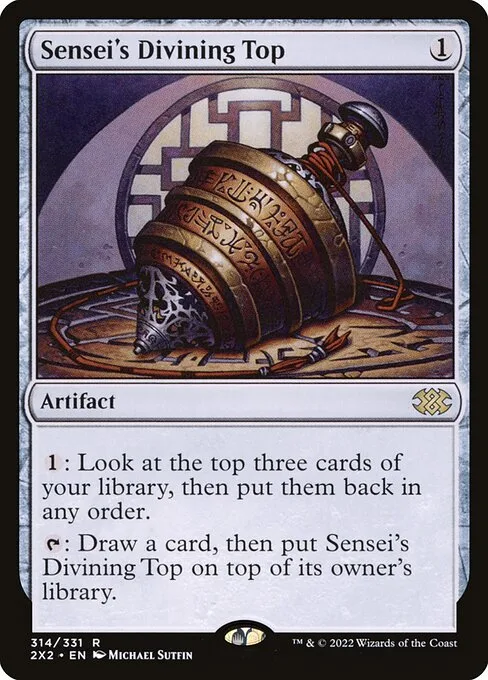 Trompo adivinador del sensei