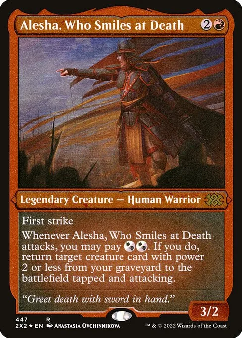 Alesha, la que sonríe a la muerte