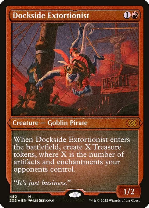Extorsionador del puerto