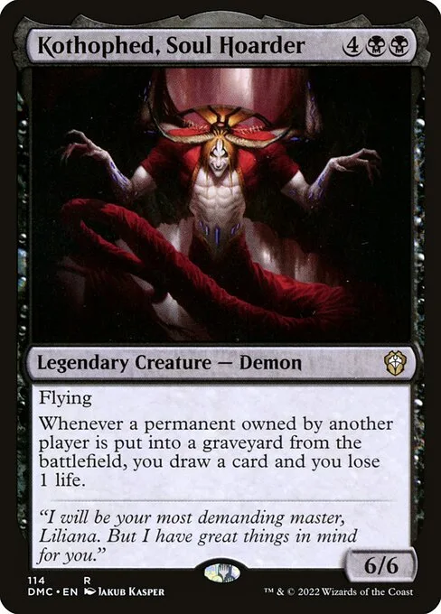Kothophed, acaparador de almas