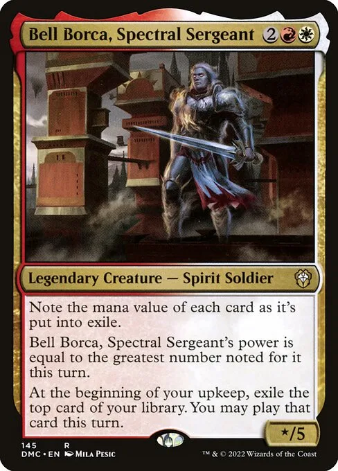 Bell Borca, sargento espectral
