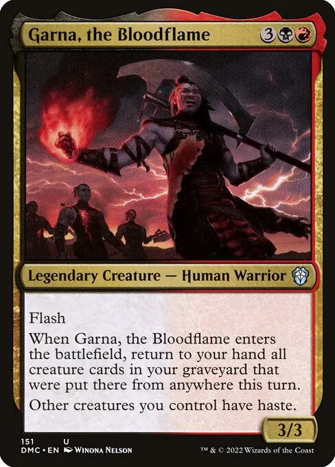 Garna, la Llama de Sangre