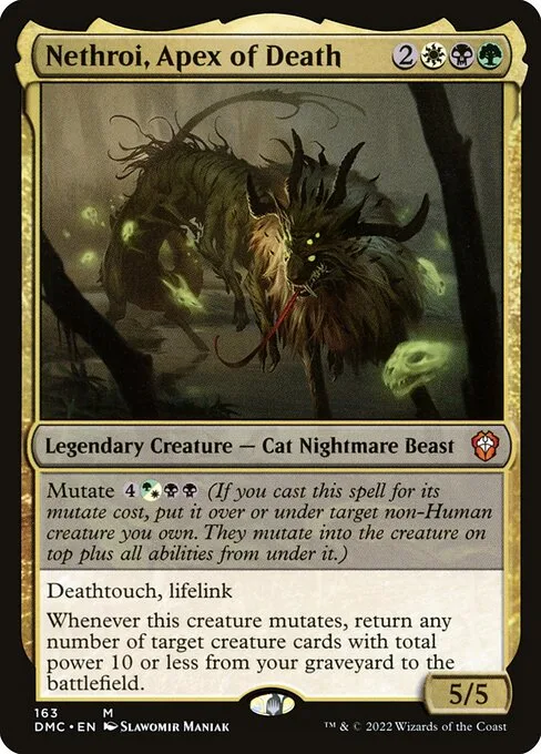 Nethroi, Alfa de la Muerte