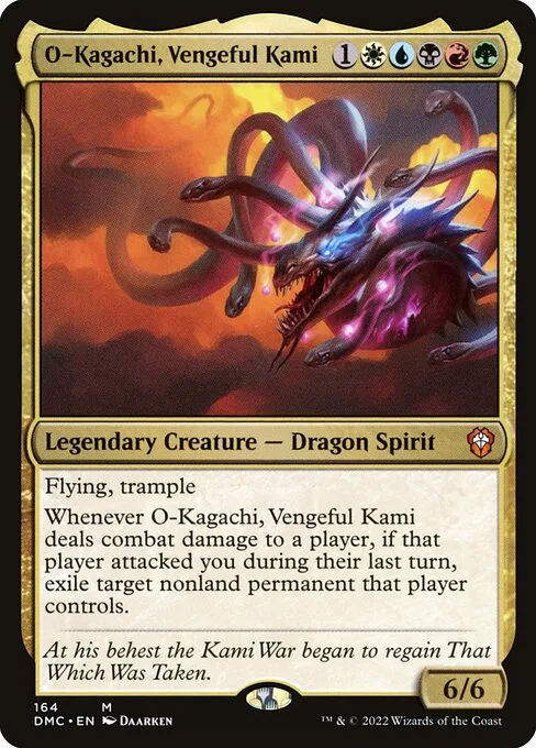 O-Kagachi, kami vengativo