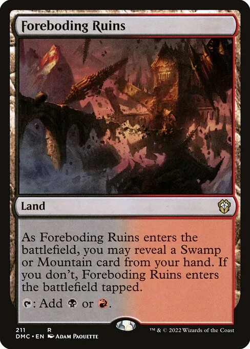 Ruinas premonitorias
