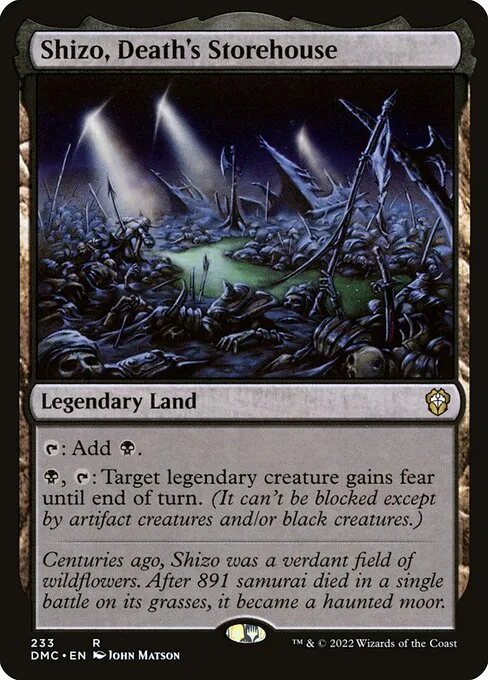 Shizo, depósito de la muerte