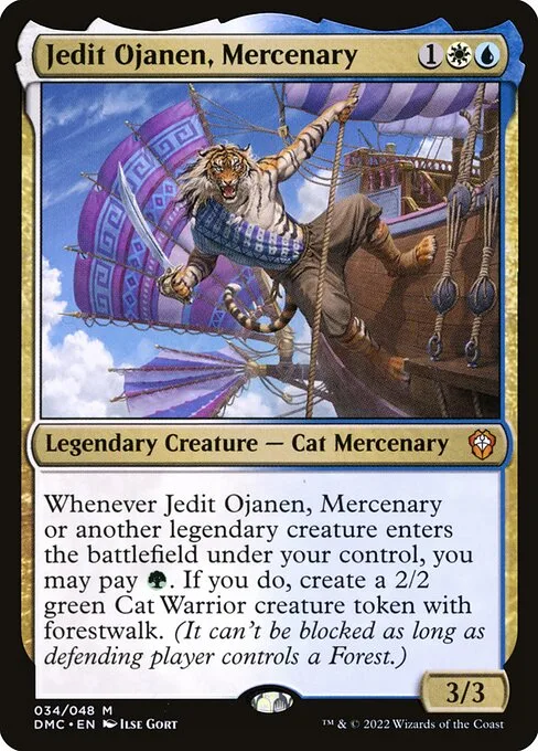 Jédit Ojanen, mercenario