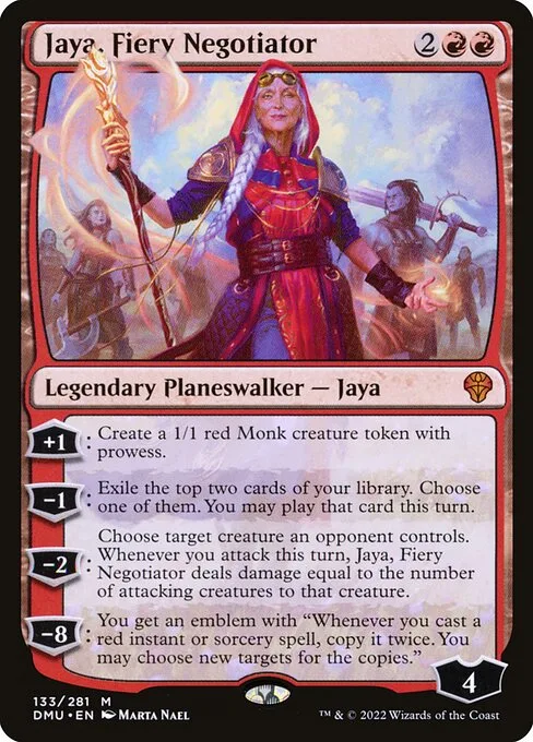 Jaya, negociadora ardiente