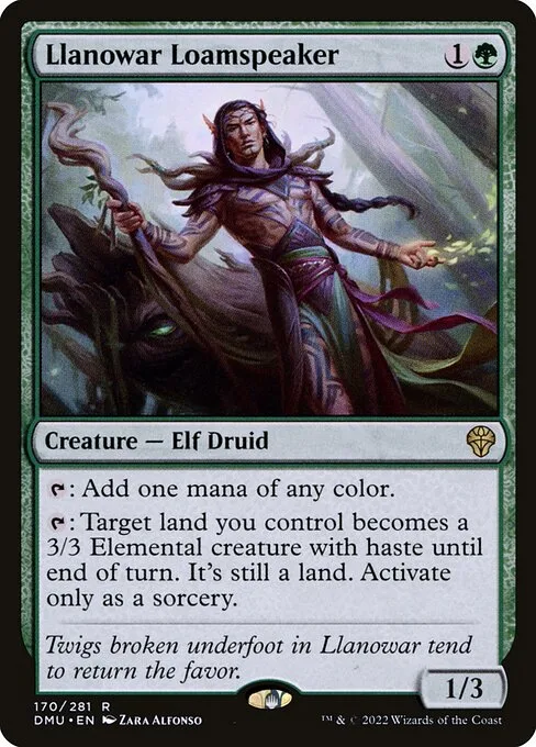 Portavoz elemental de Llanowar