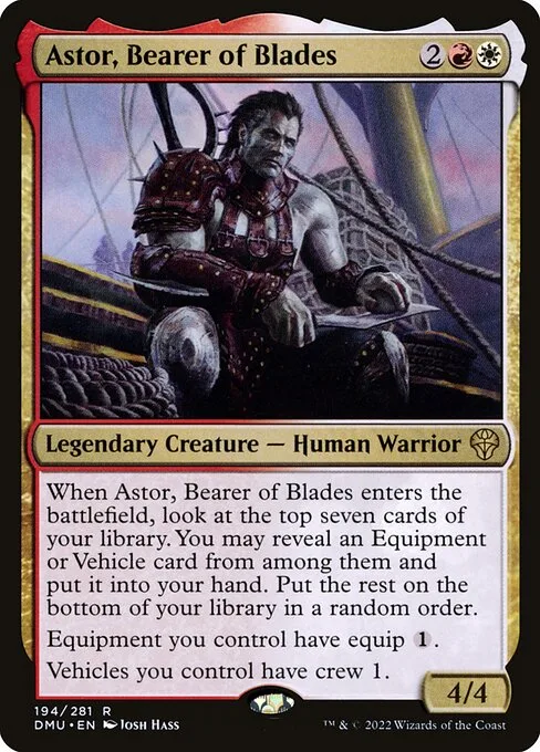 Astor, portador de hojas
