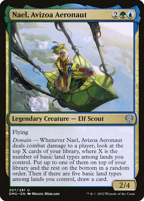 Nael, aeronauta de avizoas