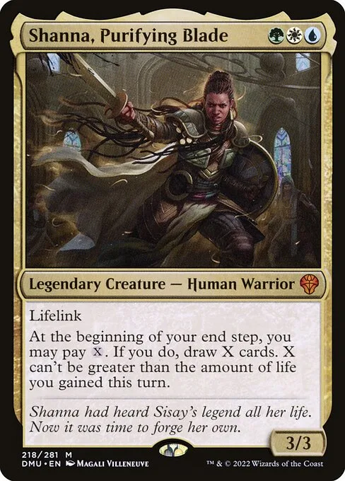 Shanna, hoja purificadora