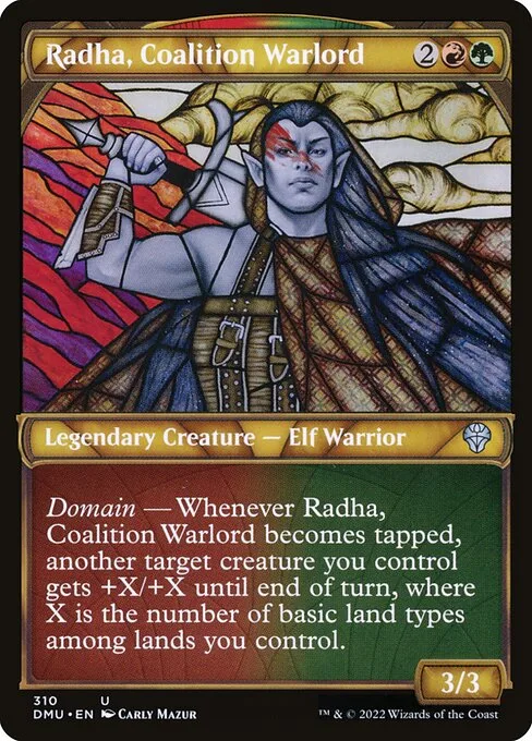 Radha, señora guerrera de la Coalición
