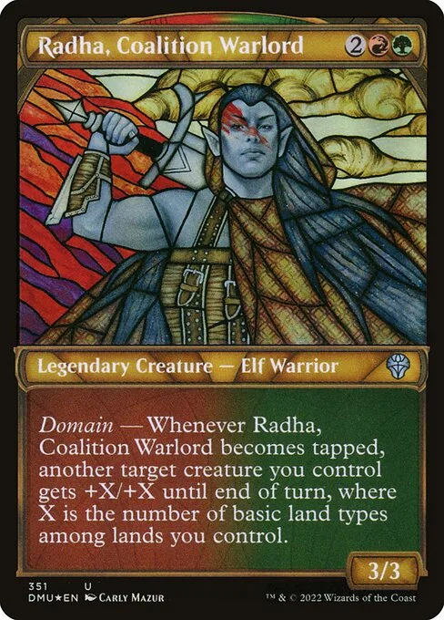 Radha, señora guerrera de la Coalición