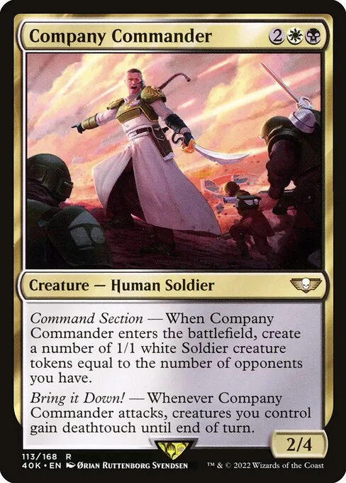 Comandante de la Compañía