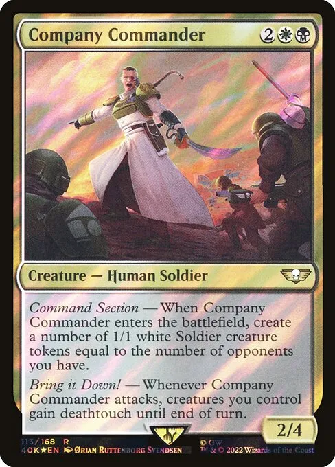 Comandante de la Compañía