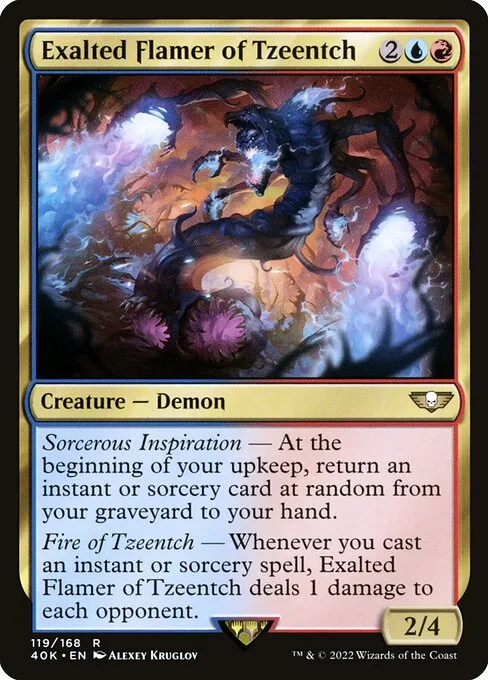 Incinerador Glorioso de Tzeentch
