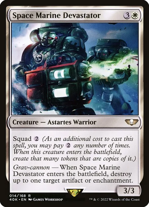 Marine Espacial Devastador