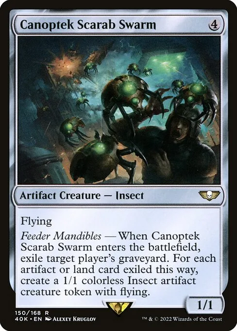 Enjambre Canóptico Escarabeo