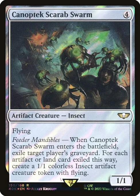 Enjambre Canóptico Escarabeo