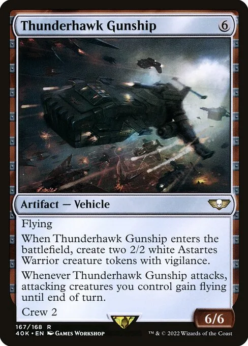 Cañonera Thunderhawk