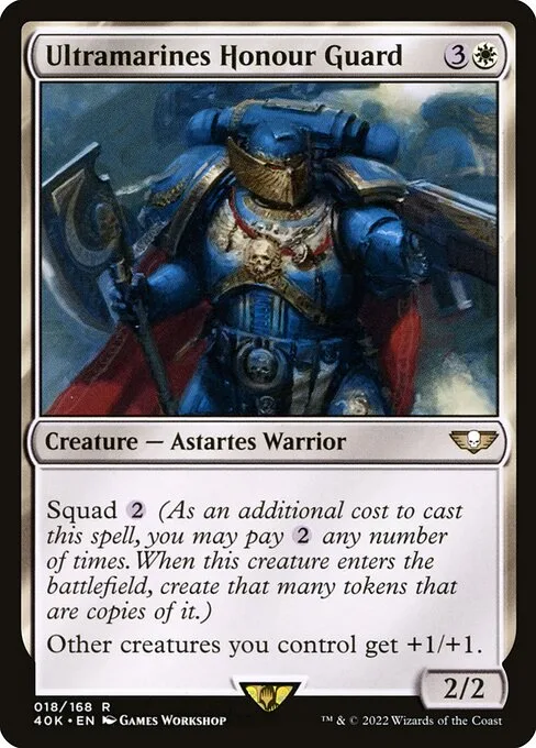 Guardia de honor de los Ultramarines