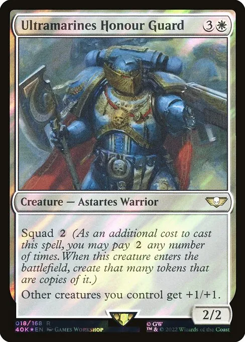 Guardia de honor de los Ultramarines