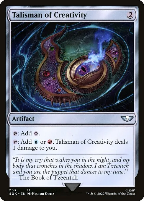 Talismán de creatividad