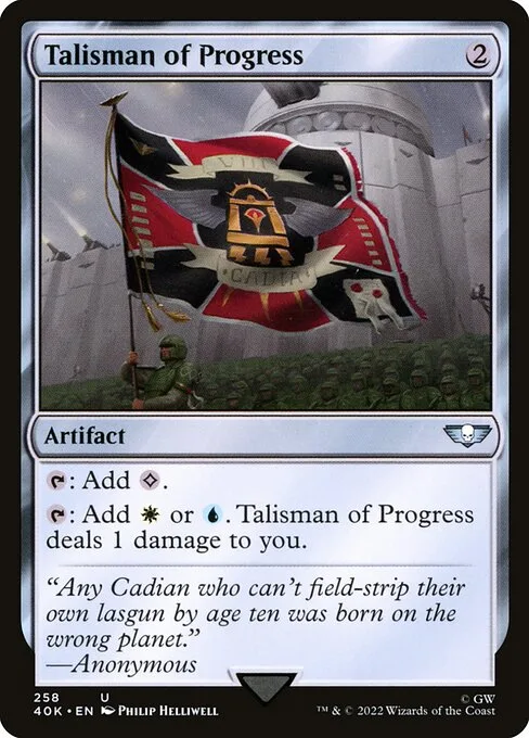 Talismán del progreso