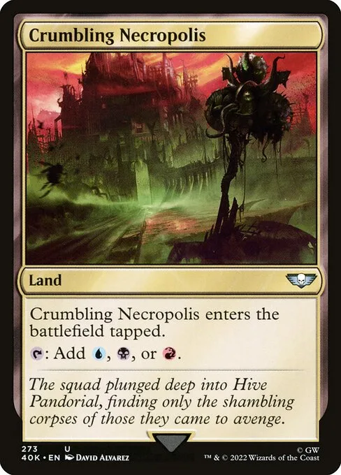 Necrópolis desmoronándose