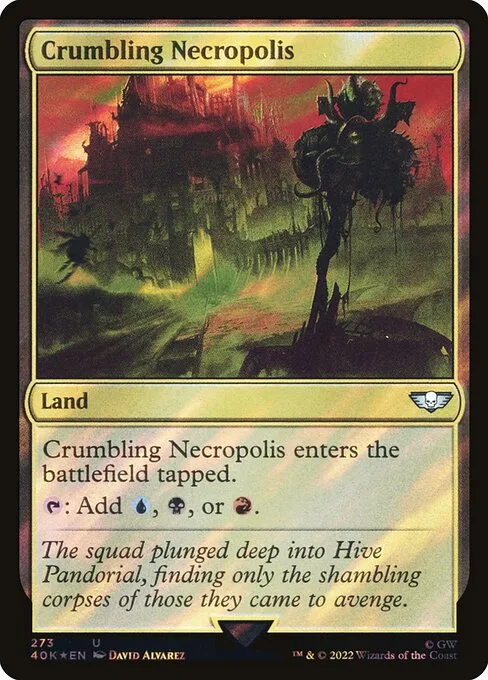Necrópolis desmoronándose
