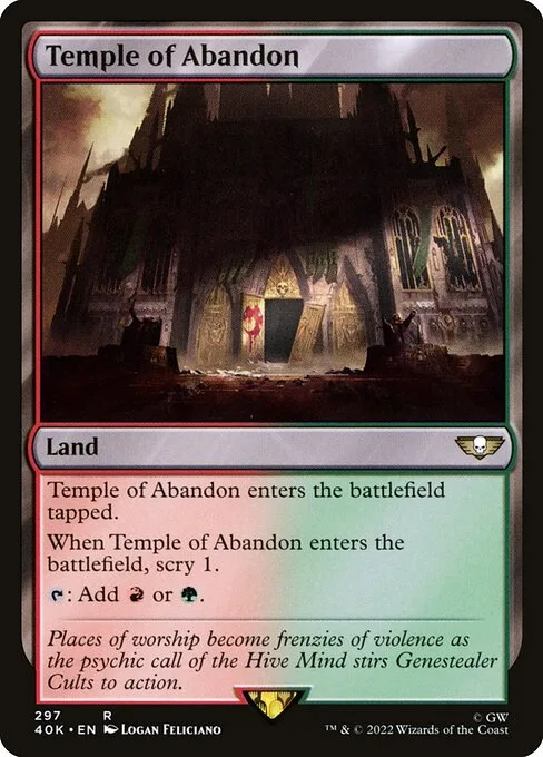 Templo del abandono