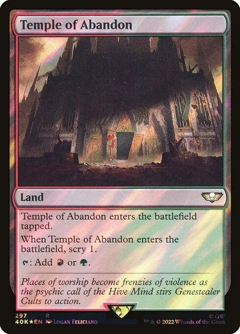 Templo del abandono