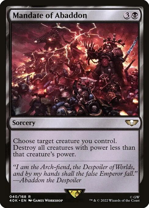 Mandato de Abaddon