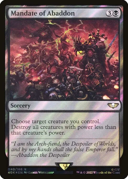 Mandato de Abaddon