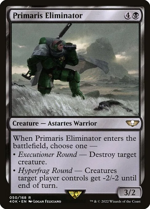 Eliminador Primaris
